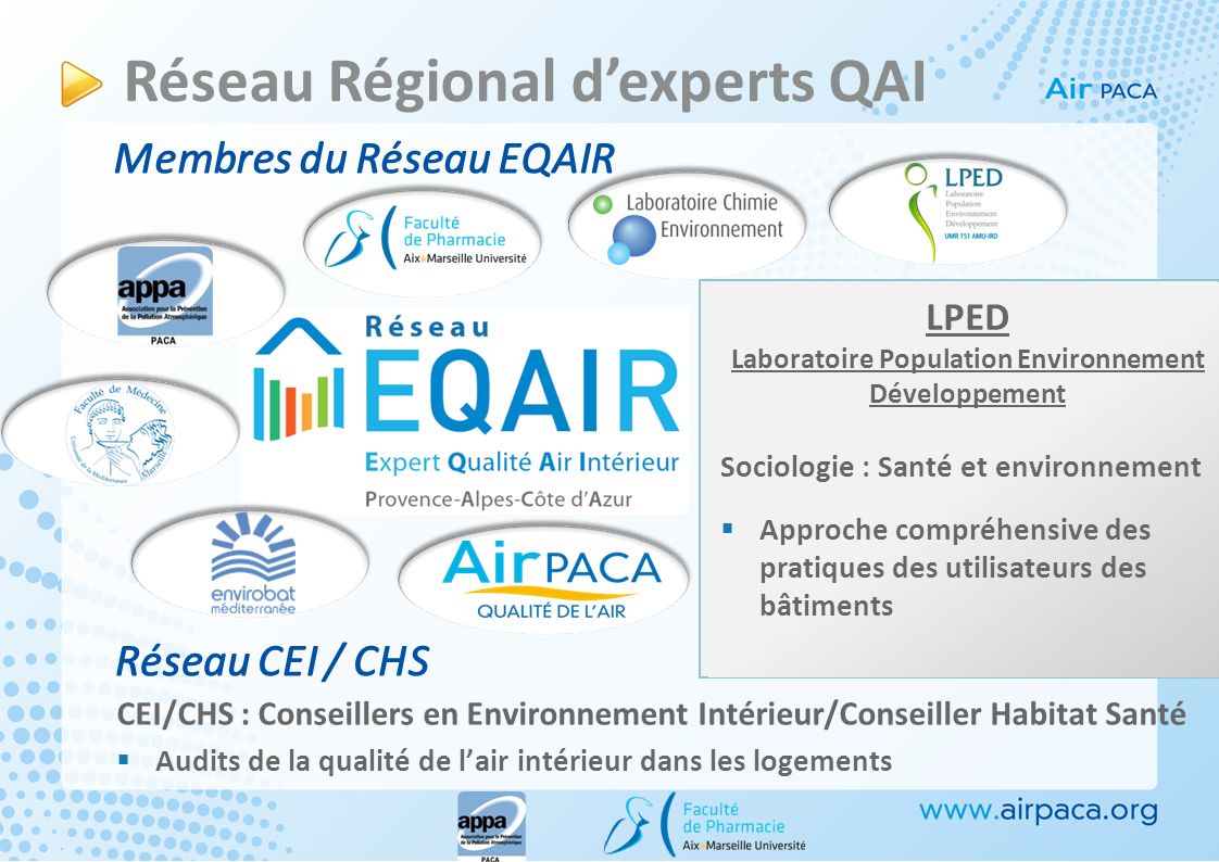 Réseau Régional d’experts QAI