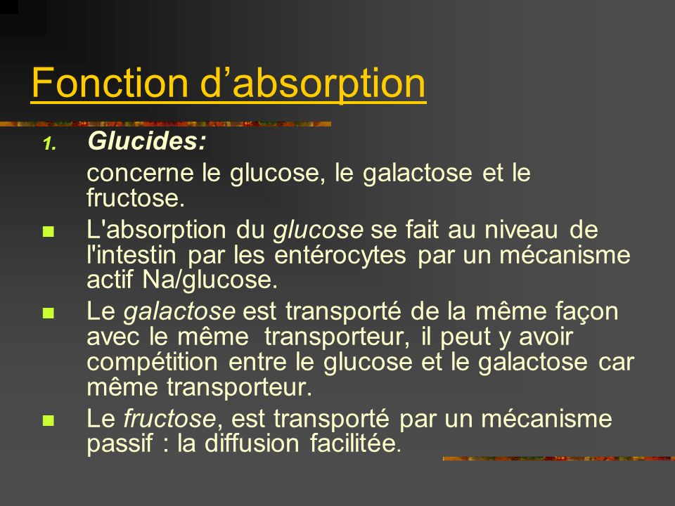 Fonction d’absorption