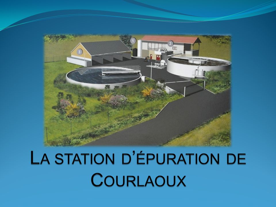 La station d’épuration de Courlaoux