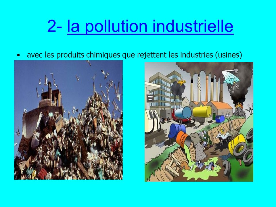 2- la pollution industrielle