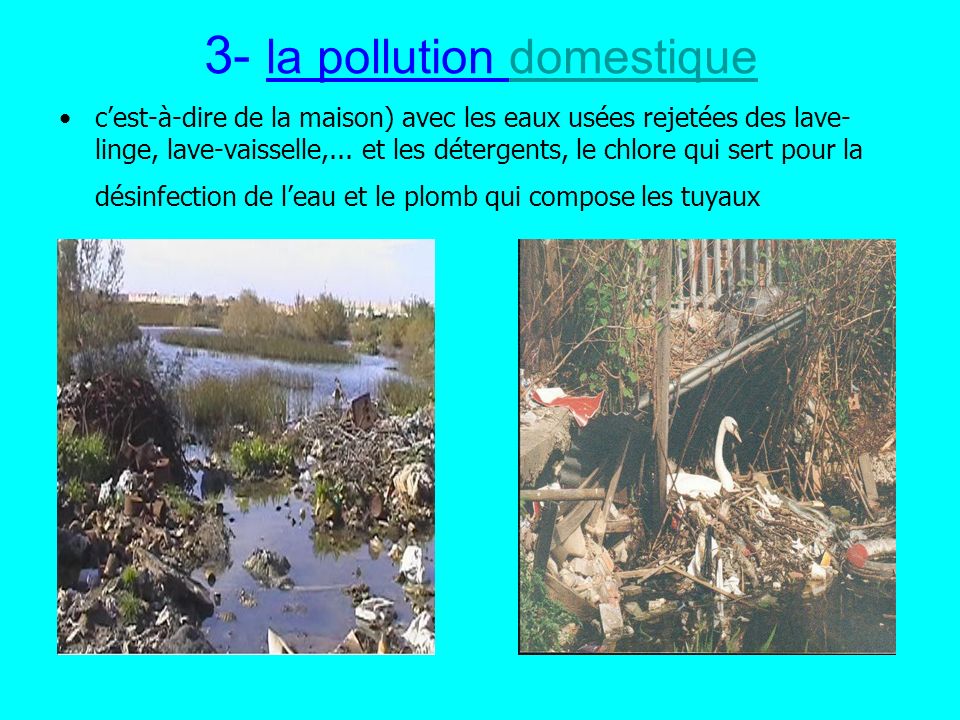 3- la pollution domestique