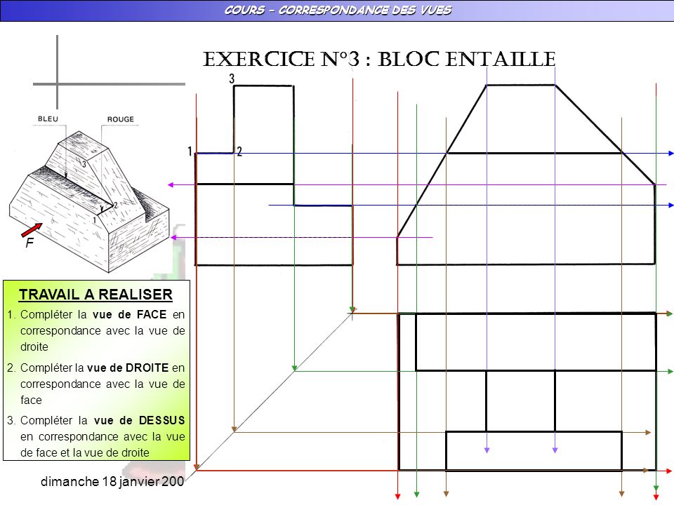 EXERCICE N°3 : BLOC ENTAILLE