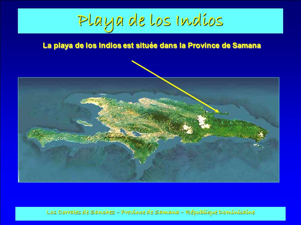 La playa de los Indios est située dans la Province de Samana