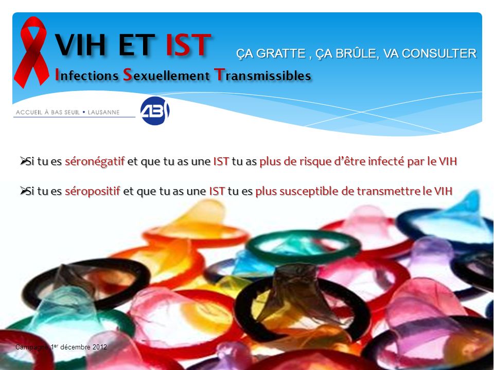 VIH ET IST Infections Sexuellement Transmissibles