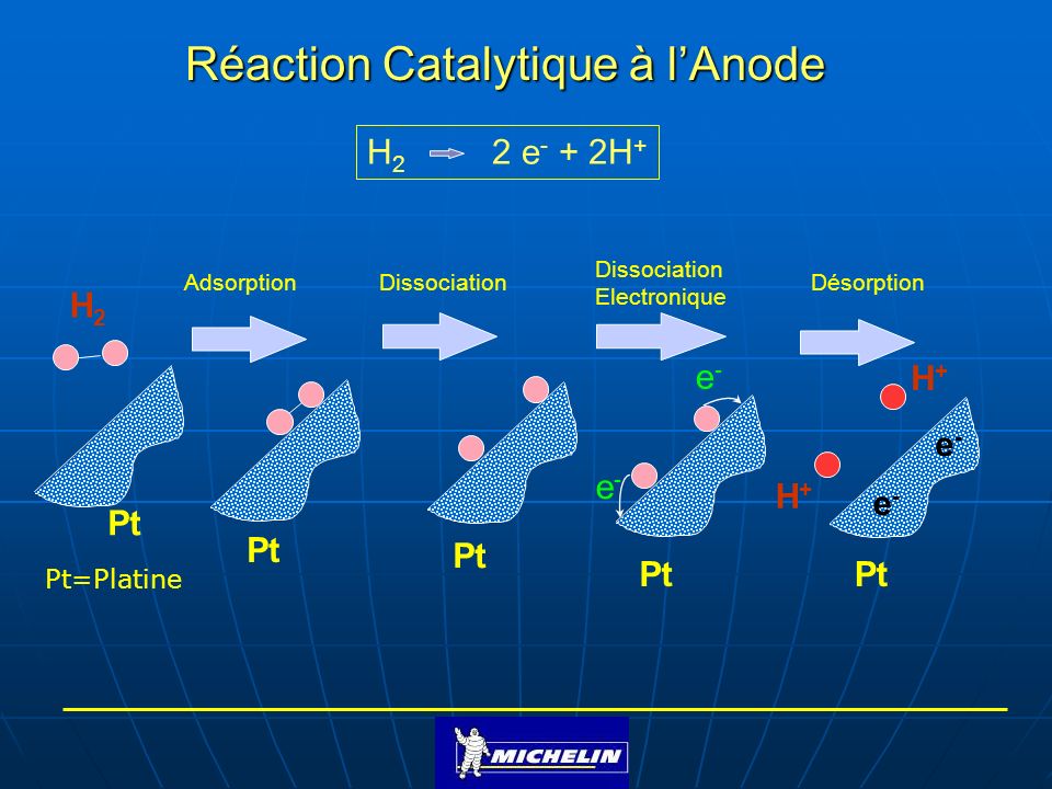 Réaction Catalytique à l’Anode