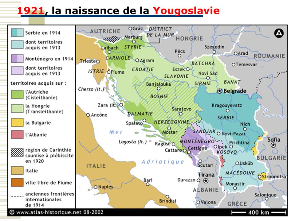 1921, la naissance de la Yougoslavie