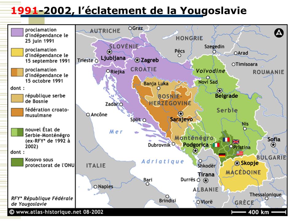 , l’éclatement de la Yougoslavie