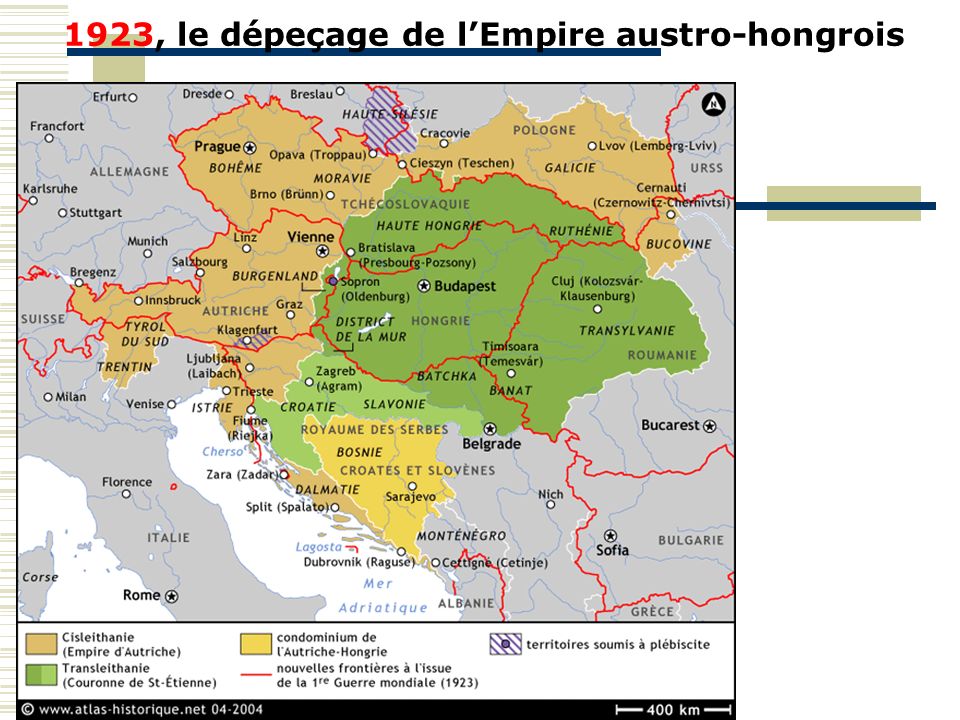 1923, le dépeçage de l’Empire austro-hongrois