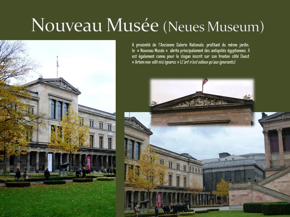 Nouveau Musée (Neues Museum)