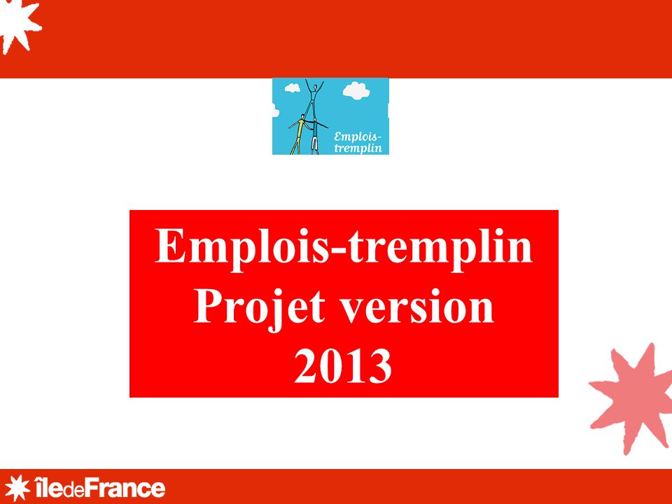 Emplois-tremplin Projet version 2013