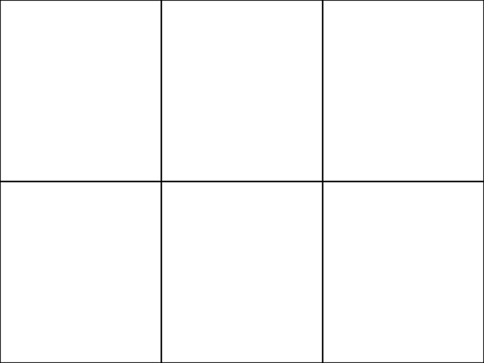 Students to be given a blank sheet of A4 paper and asked to fold it so that it has six ‘boxes’ of equal size. Into each one they are going to be asked to draw something in the following 6 categories: