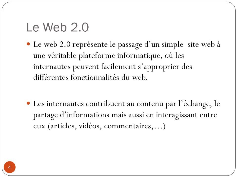 Le Web 2.0