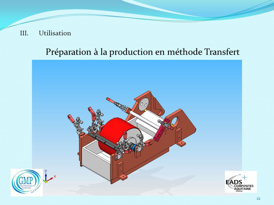 Préparation à la production en méthode Transfert