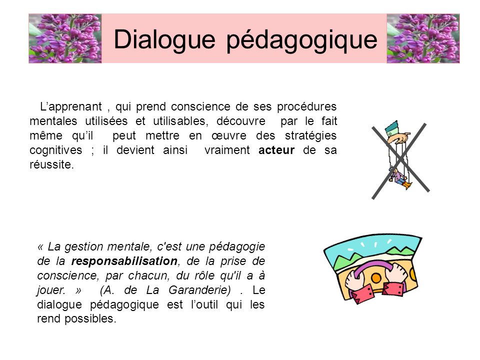 Dialogue pédagogique