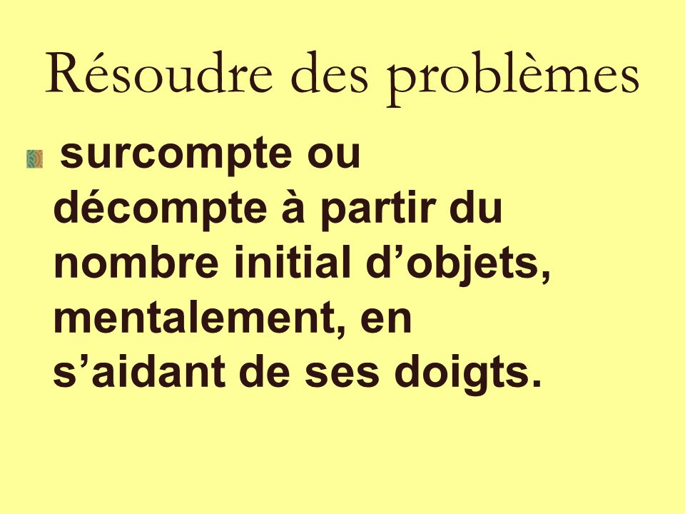 Extrait De : Vers Les Mathématiques : Quel Travail En Maternelle ...