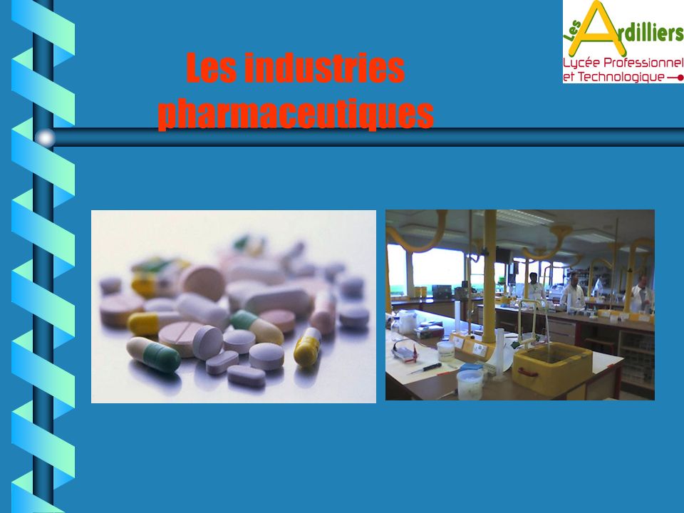 Les industries pharmaceutiques
