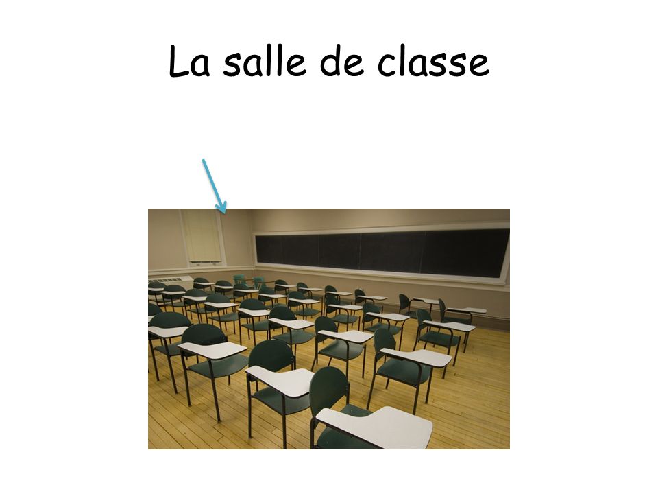 La salle de classe