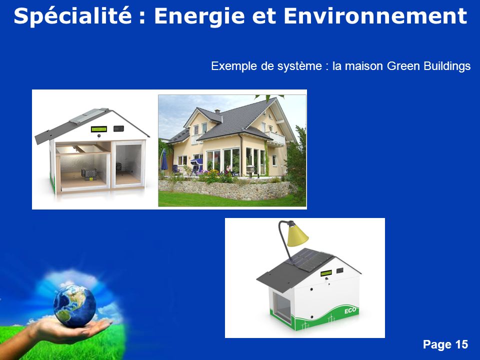 Spécialité : Energie et Environnement
