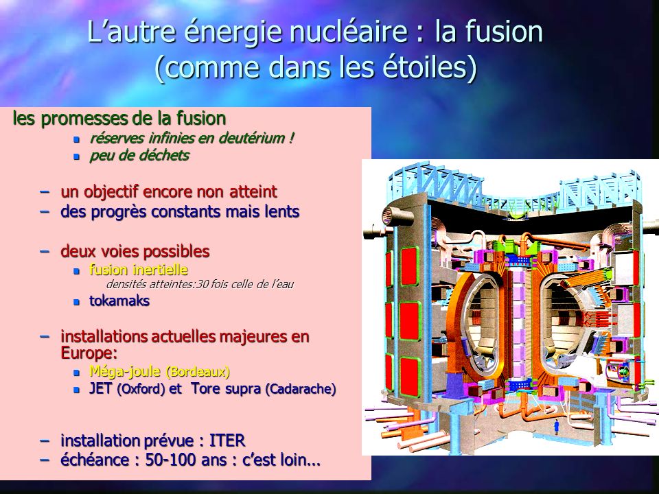 L’autre énergie nucléaire : la fusion (comme dans les étoiles)