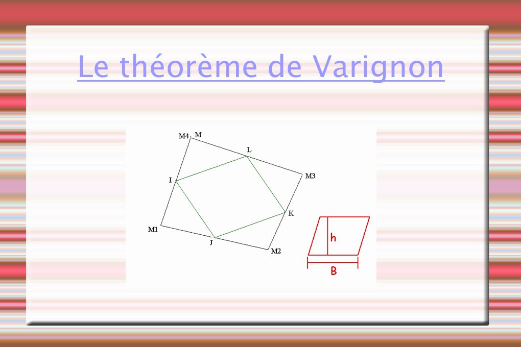 Le théorème de Varignon