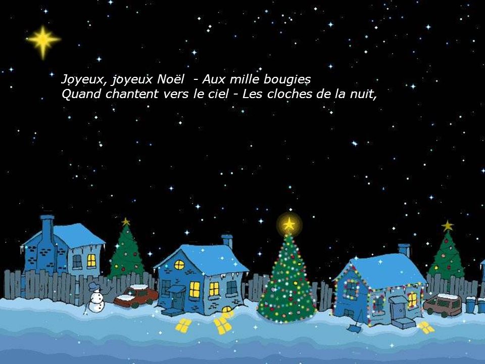 Joyeux, joyeux Noël - Aux mille bougies