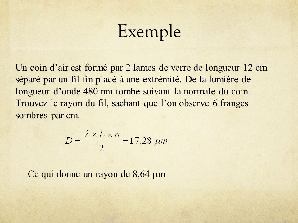 Exemple