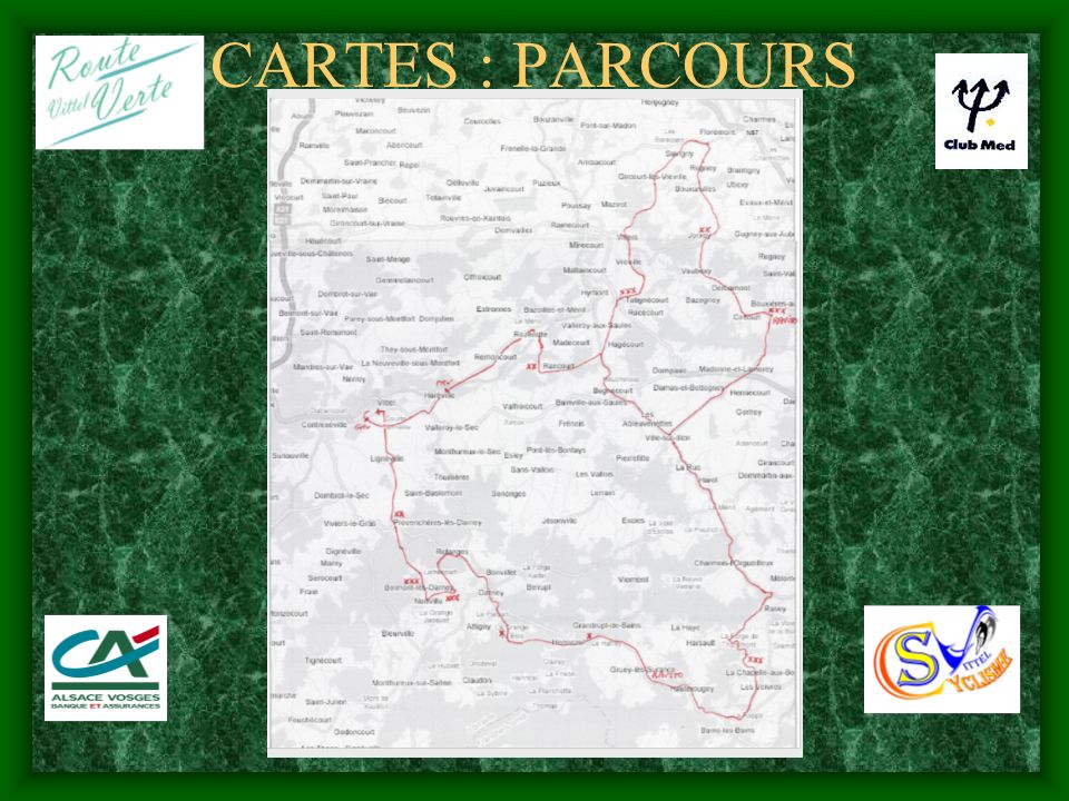 CARTES : PARCOURS
