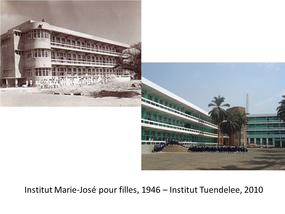 Institut Marie-José pour filles, 1946 – Institut Tuendelee, 2010