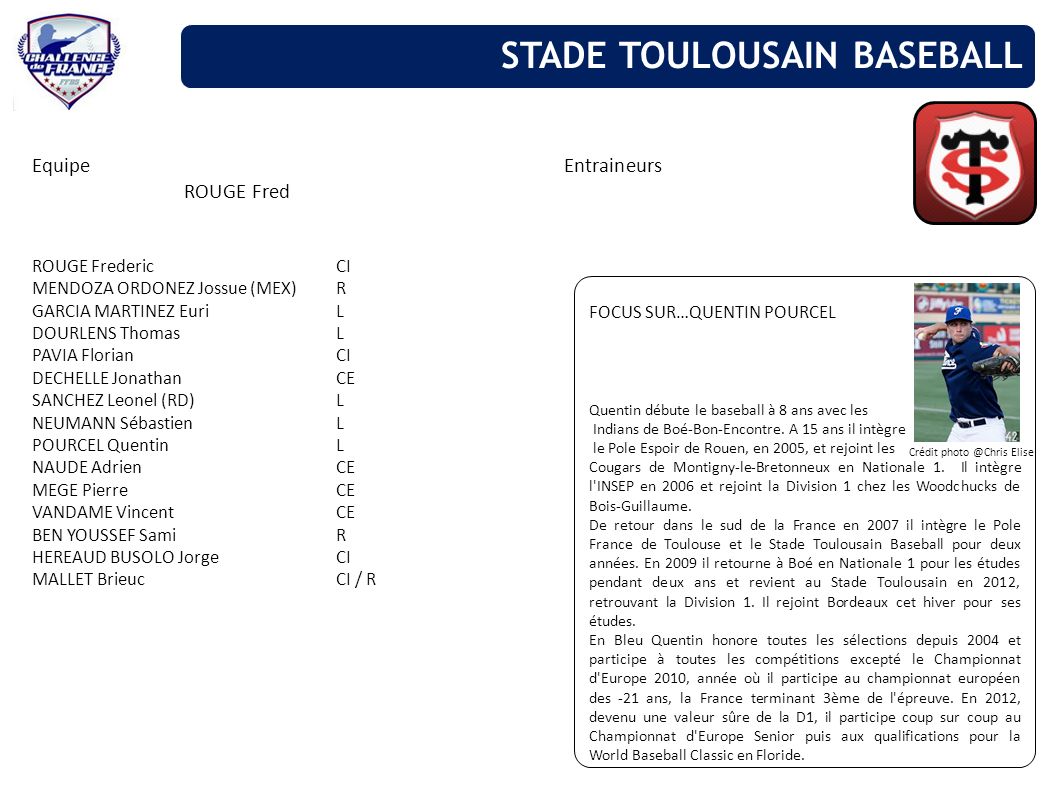 Base-ball, D1. Jacques Boucheron a toujours une partie de son