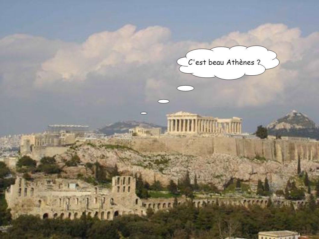 C est beau Athènes