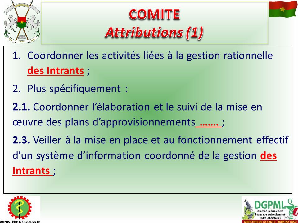 COMITE Attributions (1)