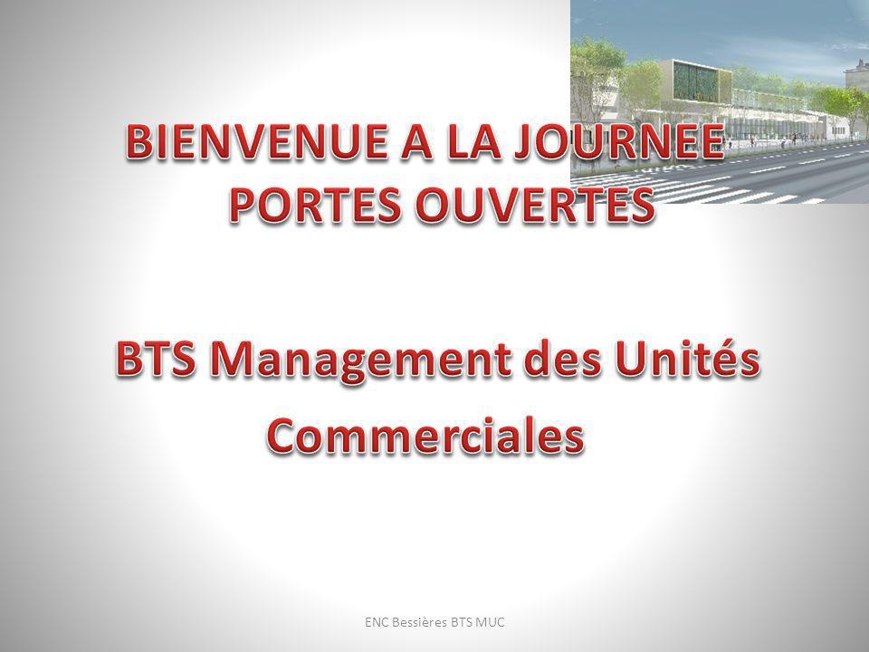 BIENVENUE A LA JOURNEE PORTES OUVERTES BTS Management des Unités Commerciales