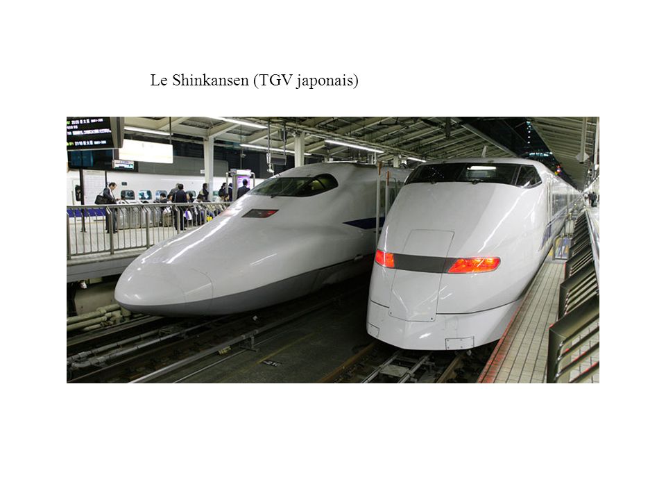 Le Shinkansen (TGV japonais)