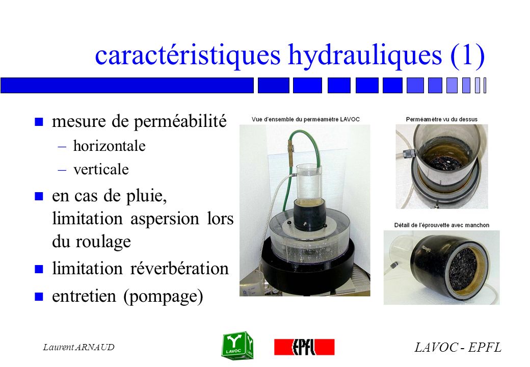 caractéristiques hydrauliques (1)