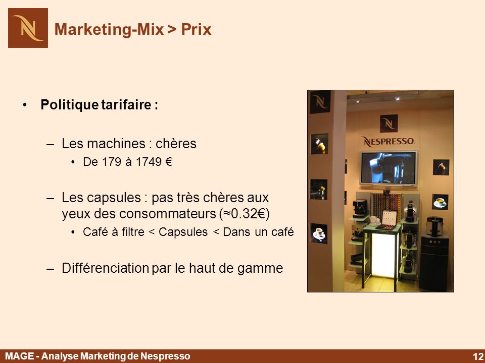 Marketing-Mix > Prix