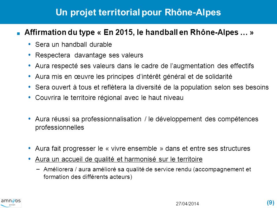Un projet territorial pour Rhône-Alpes