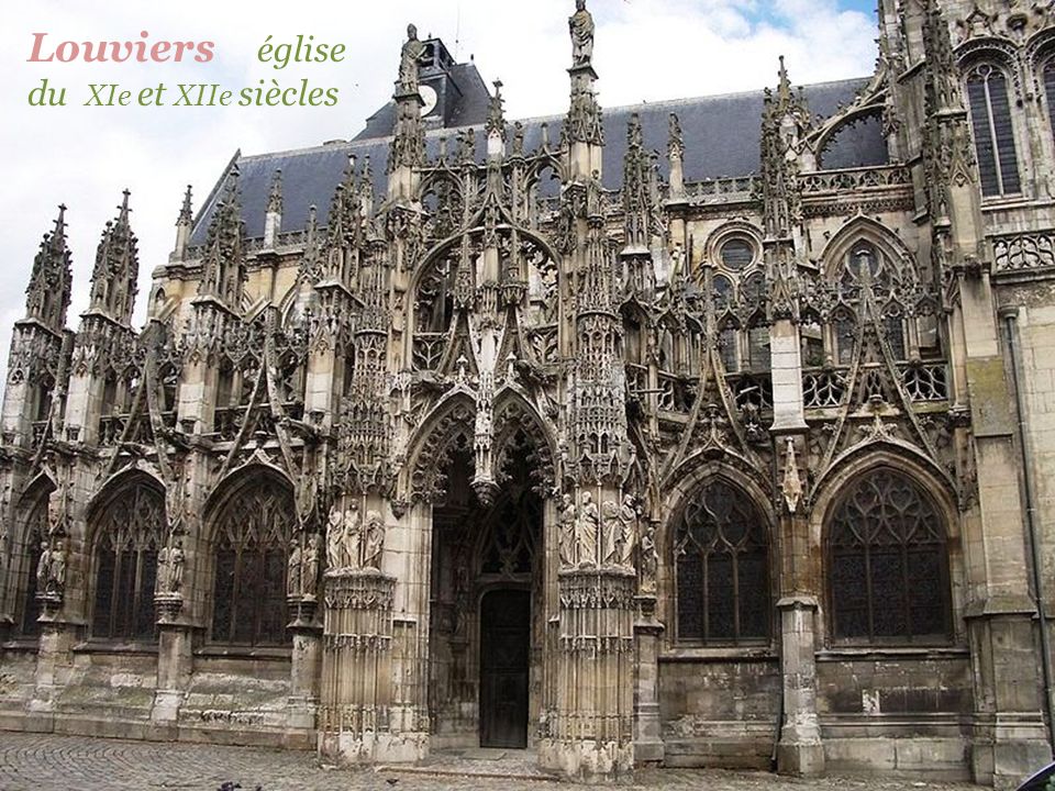 Louviers église du XIe et XIIe siècles