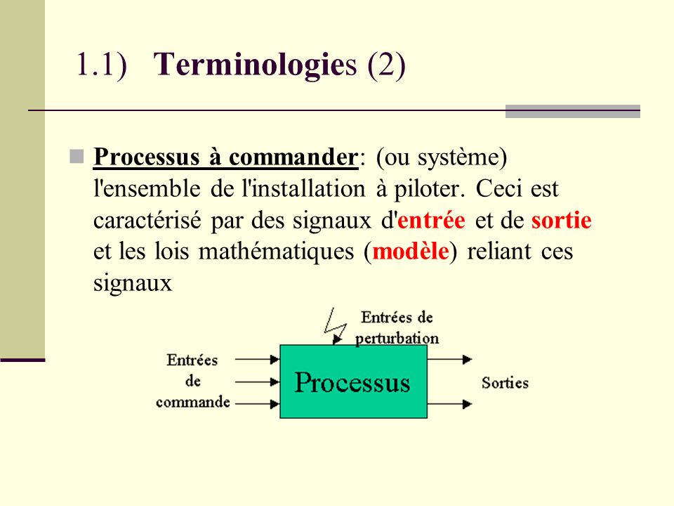 1.1) Terminologies (2)