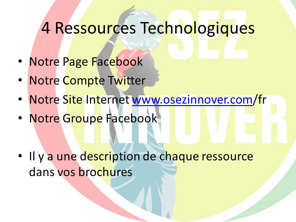 4 Ressources Technologiques
