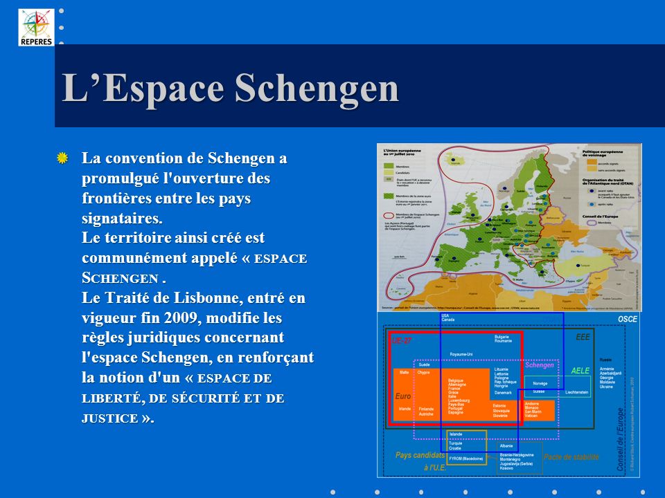 L’Espace Schengen