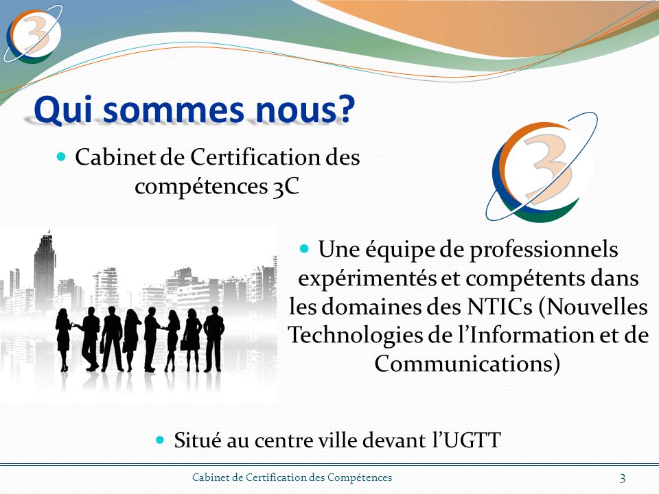 Cabinet de Certification des compétences 3C