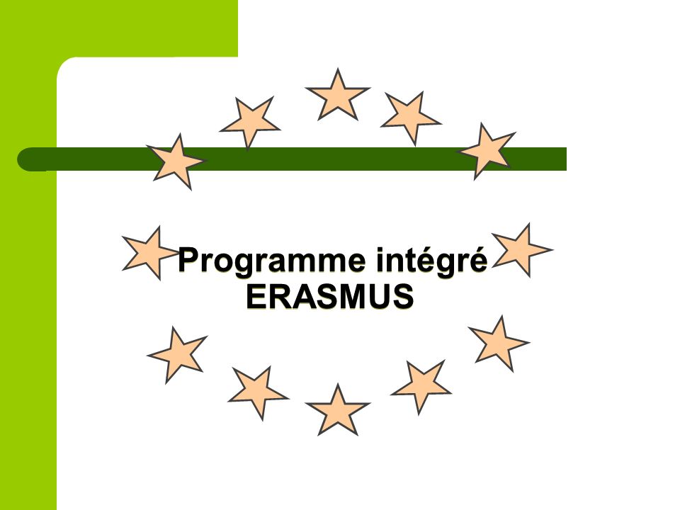 Programme intégré ERASMUS
