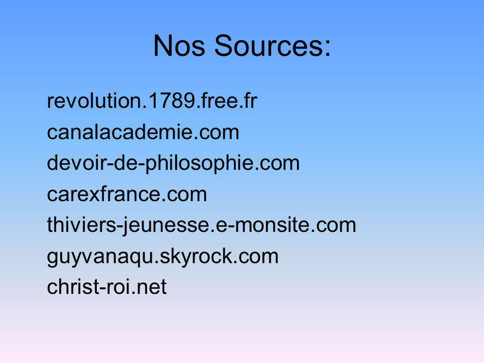Nos Sources: revolution.1789.free.fr canalacademie.com