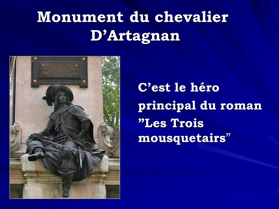 Monument du chevalier D’Artagnan