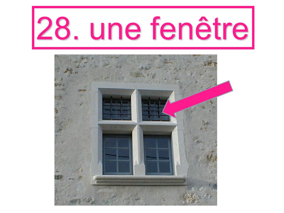 28. une fenêtre