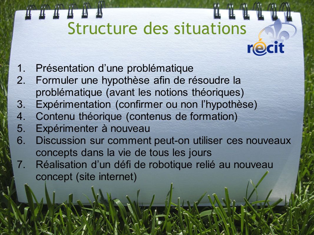 Structure des situations