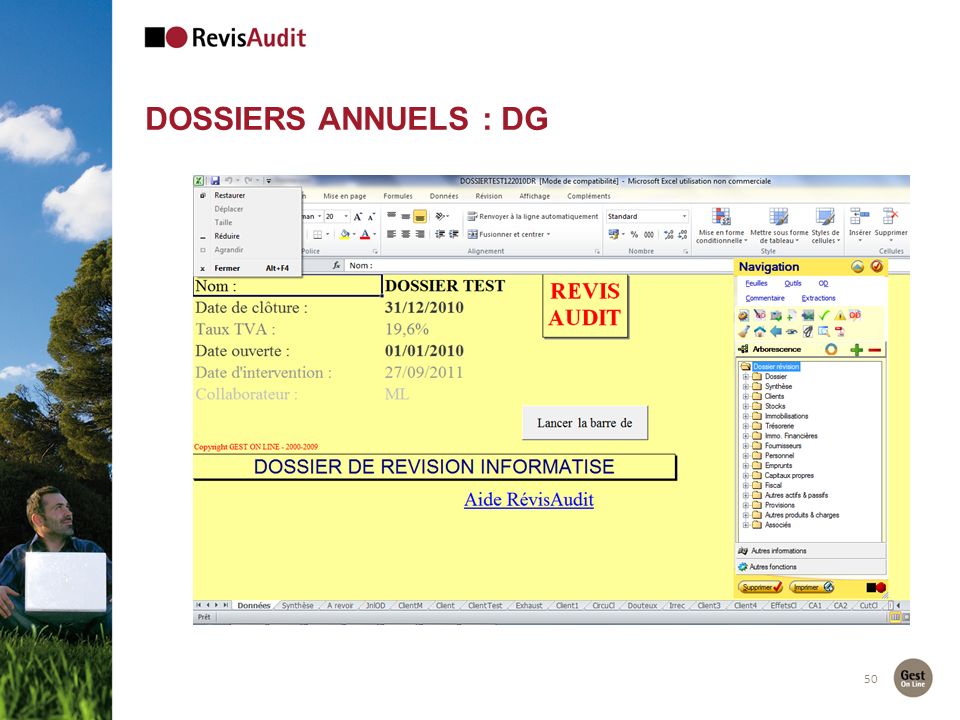 Dossiers Annuels : DG 50