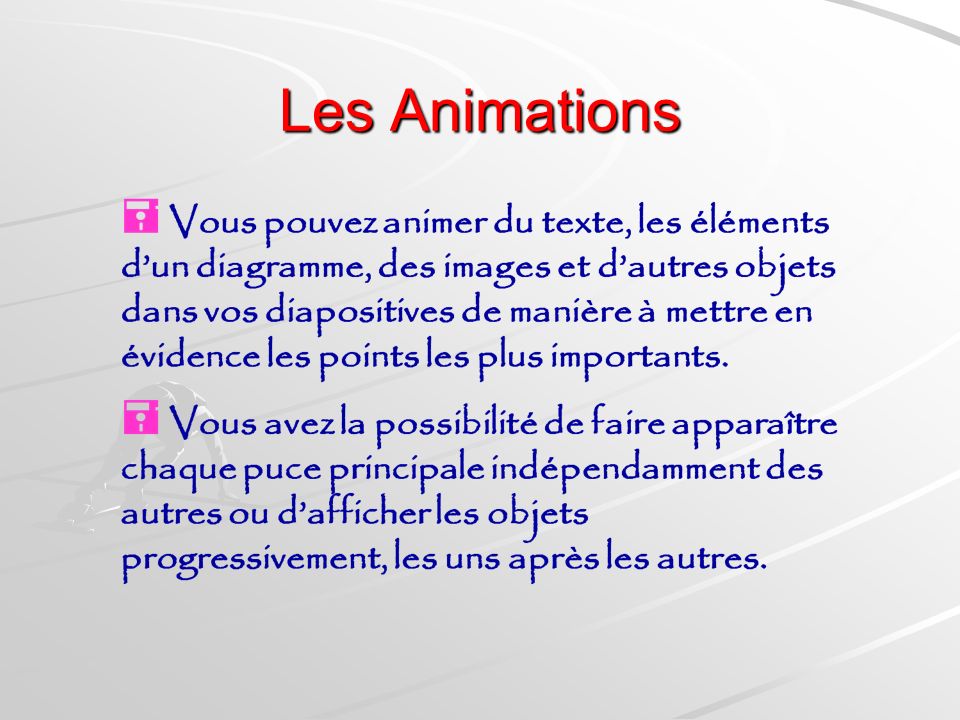Les Animations