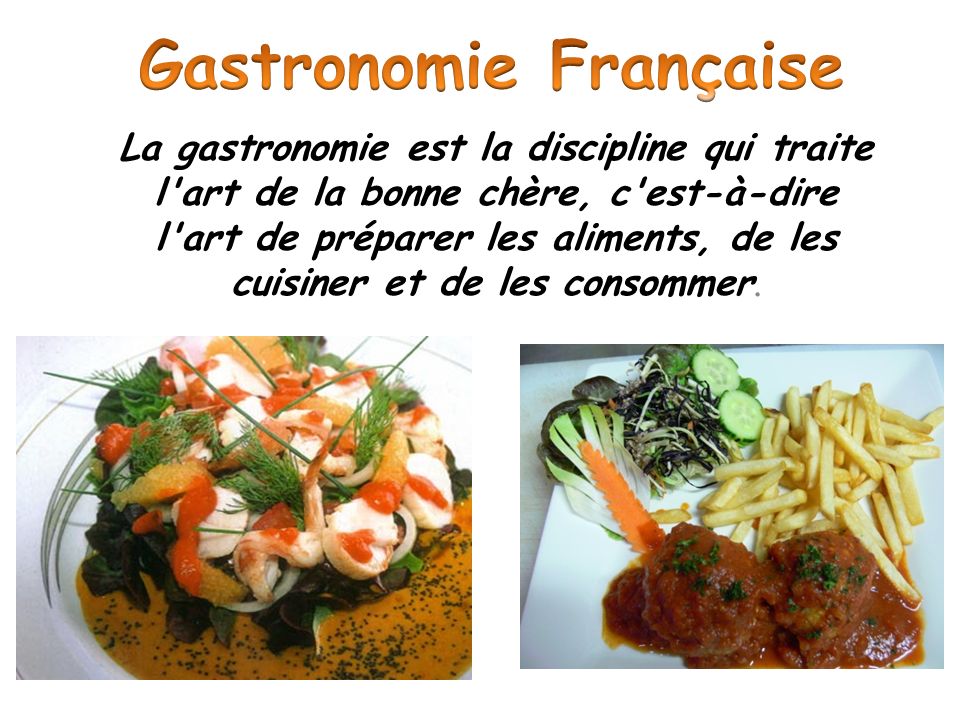 Gastronomie Française