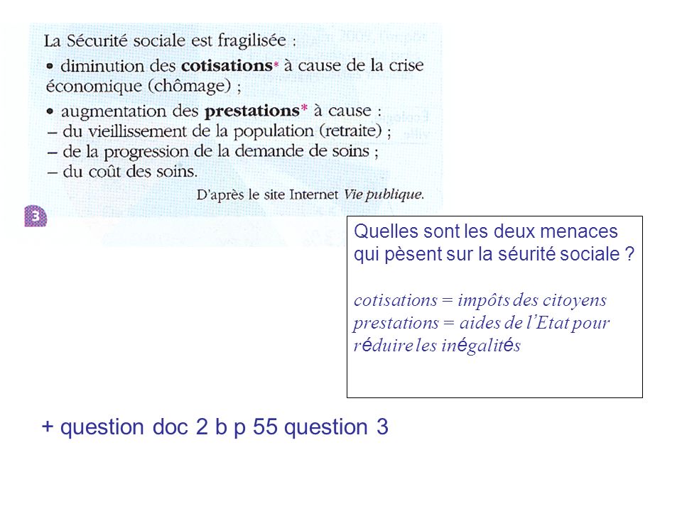 + question doc 2 b p 55 question 3